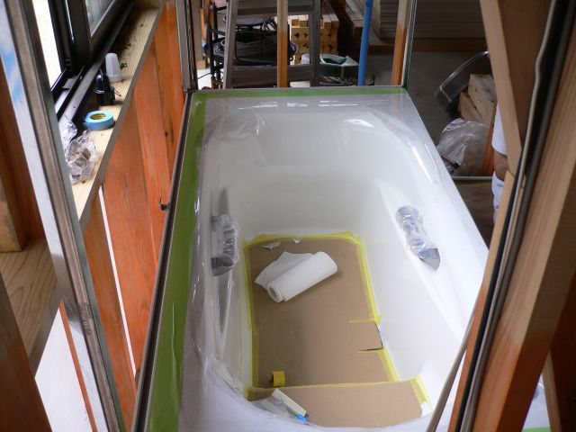 栃木小山　オール電化浴室ユニットバス浴槽